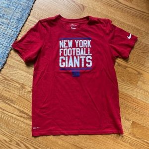 Boys Nike NY Giants Tee T-Shirt L Large